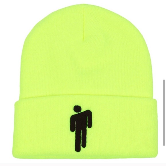 💓 Billie Eilish Knitted Embroidery Hat - Picture 5 of 5